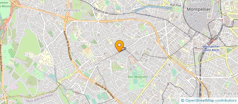 localisation de l'entreprise AJFONCIER SAS à MONTPELLIER