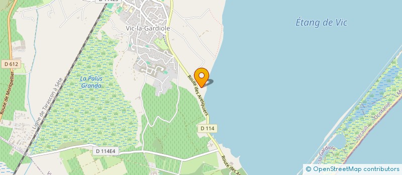 localisation de l'entreprise AJGEAN  VIC-LA-GARDIOLE