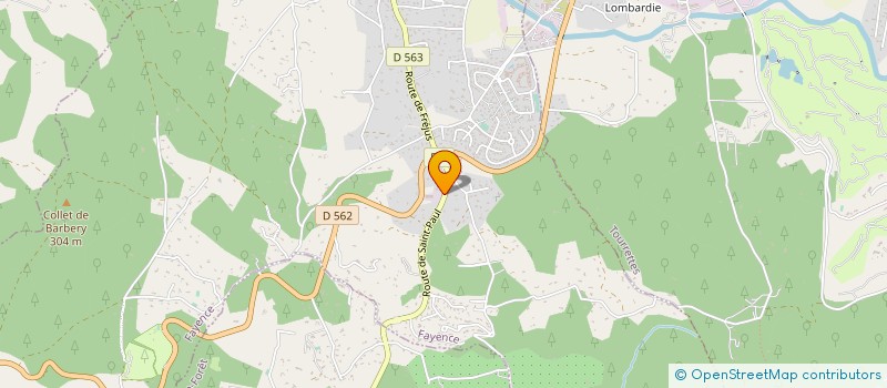 localisation de l'entreprise AJGM  FAYENCE