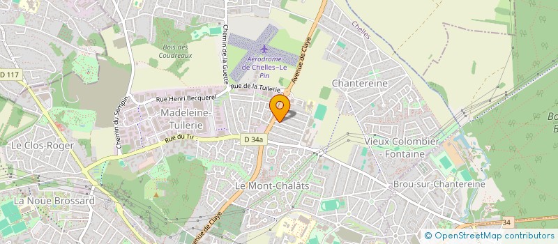 localisation de l'entreprise AJGOU SERVICES  CHELLES