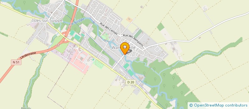 localisation de l'entreprise AJH PROPERTIES  WARMERIVILLE