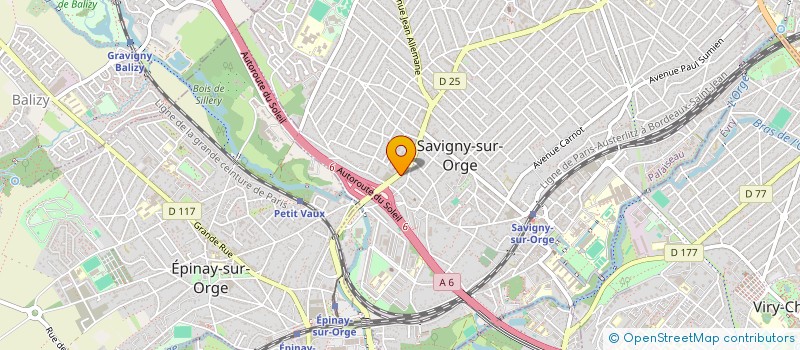 localisation de l'entreprise AJH TELECOM FRANCE  SAVIGNY-SUR-ORGE