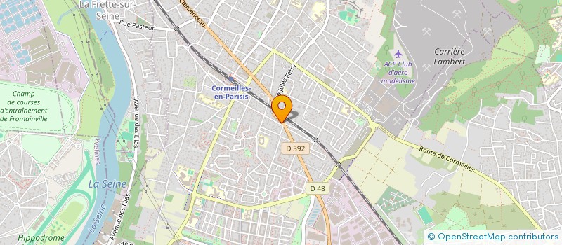 localisation de l'entreprise AJI 3  CORMEILLES-EN-PARISIS