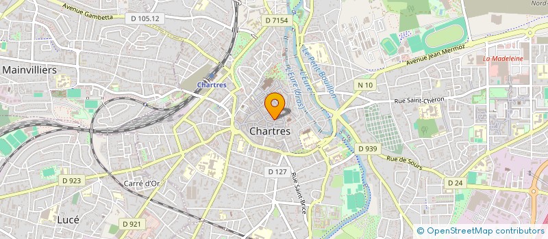 localisation de l'entreprise AJIG à CHARTRES
