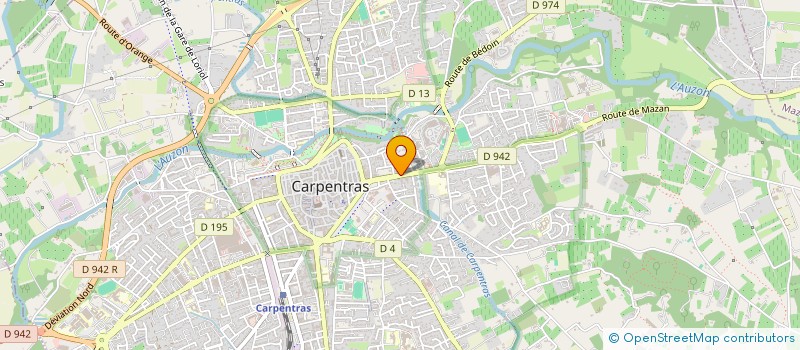 localisation de l'entreprise AJIL IMMOBILIER  CARPENTRAS