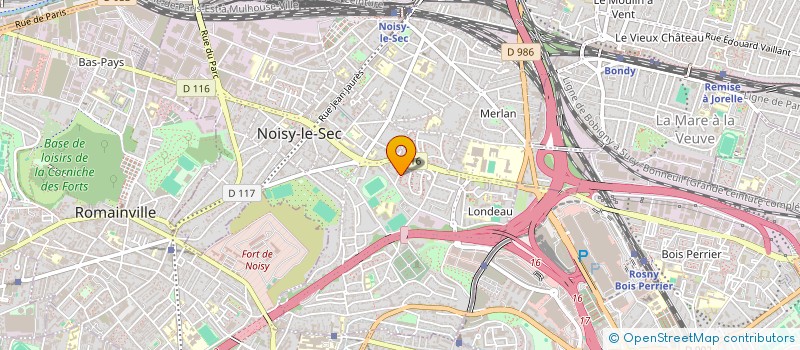 localisation de l'entreprise AJIL TRANSPORT SERVICE à MONTREUIL
