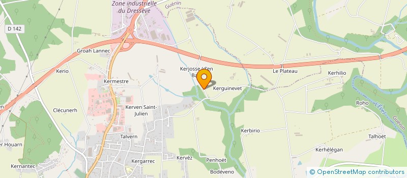 localisation de l'entreprise AJIM  BAUD