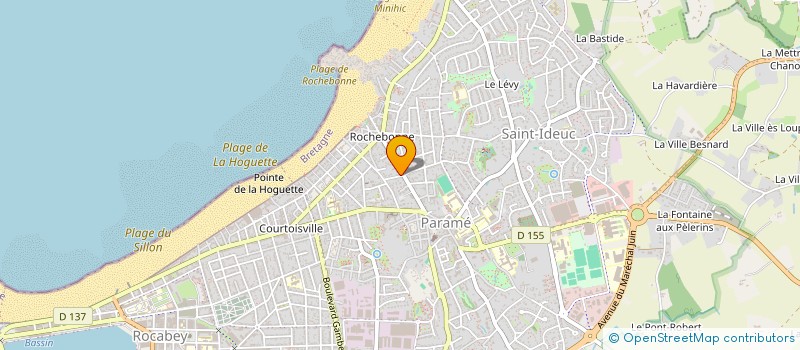 localisation de l'entreprise AJIMMO à SAINT-MALO