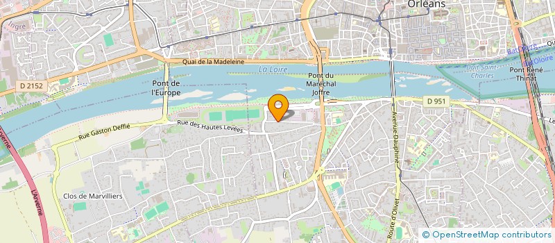 localisation de l'entreprise AJIR à ORLEANS