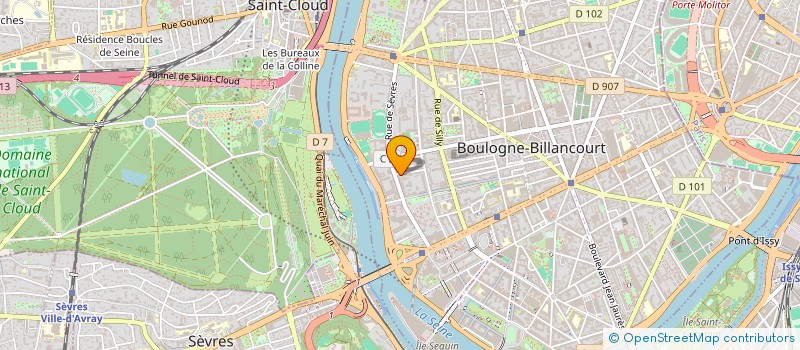 localisation de l'entreprise AJISAI à BOULOGNE-BILLANCOURT