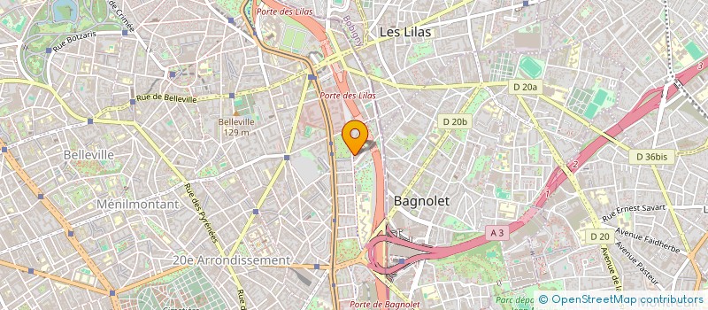 localisation de l'entreprise AJIWEBIZ  PARIS