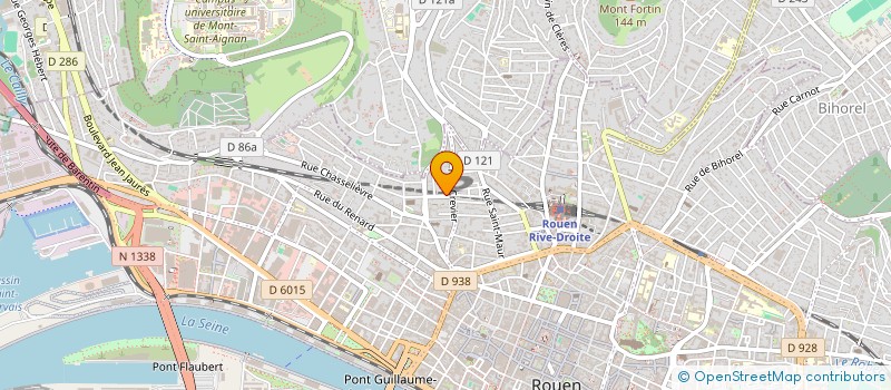 localisation de l'entreprise AJJAE à ROUEN