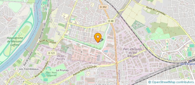 localisation de l'entreprise AJJL à CORMEILLES-EN-PARISIS