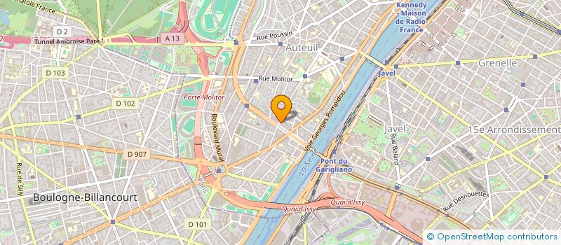 localisation de l'entreprise AJJLM  PARIS