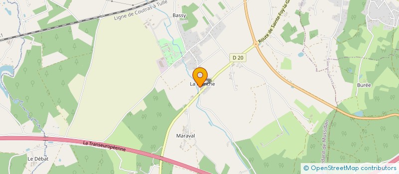 localisation de l'entreprise AJJM IMMO  SAINT-MEDARD-DE-MUSSIDAN