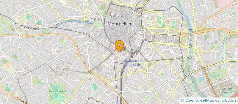 localisation de l'entreprise AJJPC à MONTPELLIER
