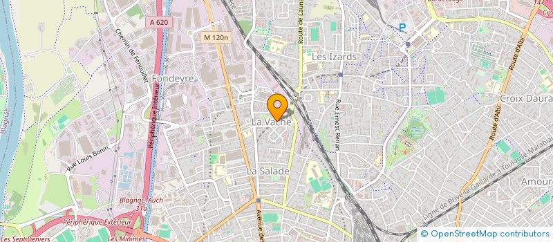localisation de l'entreprise AJJR à TOULOUSE