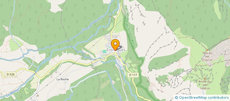 localisation de l'entreprise AJJR  ENTRAIGUES