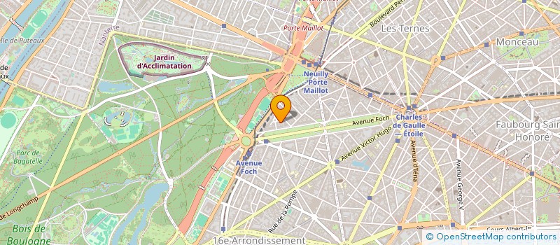 localisation de l'entreprise AJK IMMO  PARIS