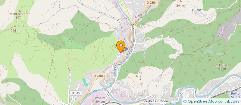 localisation de l'entreprise AJK TRANSPORT à CANTARON