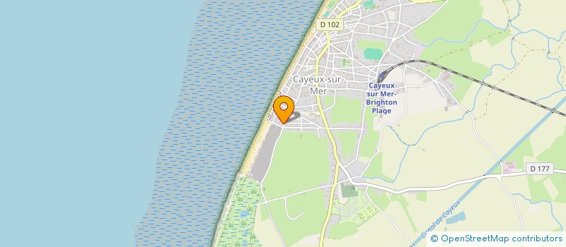 localisation de l'entreprise AJL à CAYEUX-SUR-MER