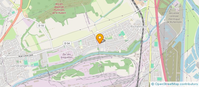 localisation de l'entreprise AJL  RICHEMONT