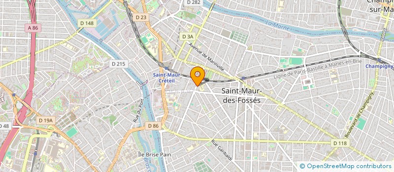 localisation de l'entreprise AJL à SAINT-MAUR-DES-FOSSES
