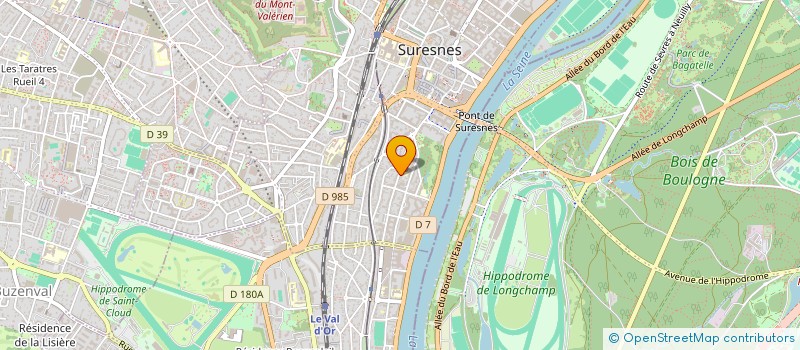localisation de l'entreprise AJL ANDRADE à SURESNES