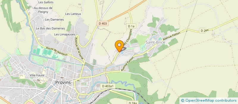 localisation de l'entreprise AJL DECO à LA ROQUETTE-SUR-SIAGNE