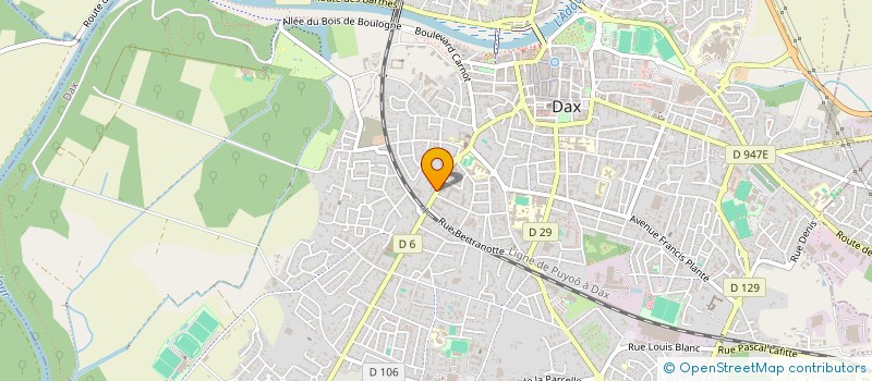 localisation de l'entreprise AJL HOLDING  DAX