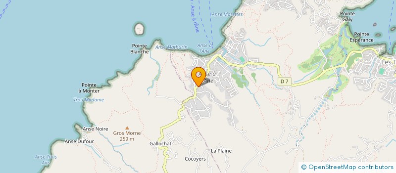 localisation de l'entreprise AJL SERVICES à LES TROIS-ILETS