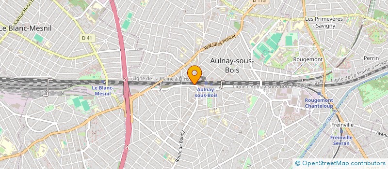 localisation de l'entreprise AJLIL FRERES à AULNAY-SOUS-BOIS