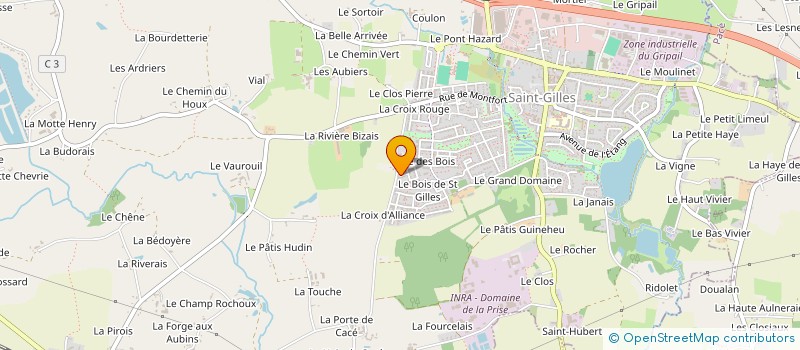 localisation de l'entreprise AJLM  SAINT-GILLES