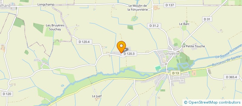 localisation de l'entreprise AJLM à UNVERRE
