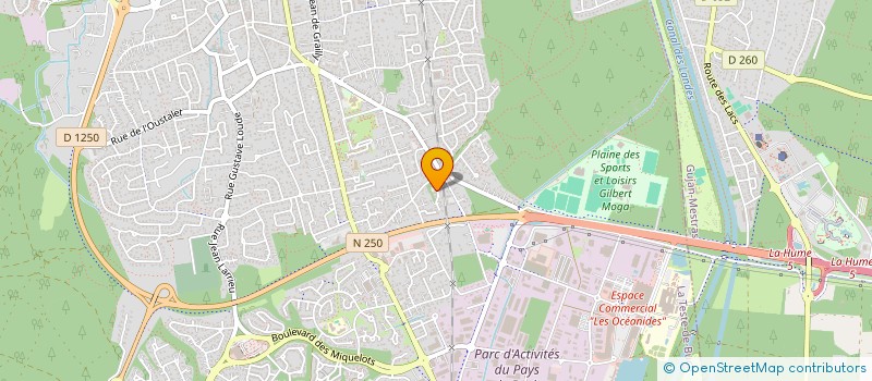 localisation de l'entreprise AJLO à LA TESTE-DE-BUCH