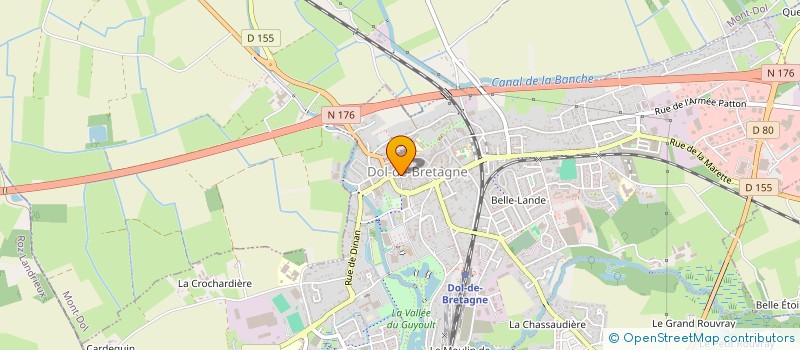 localisation de l'entreprise AJLOMA  DOL-DE-BRETAGNE