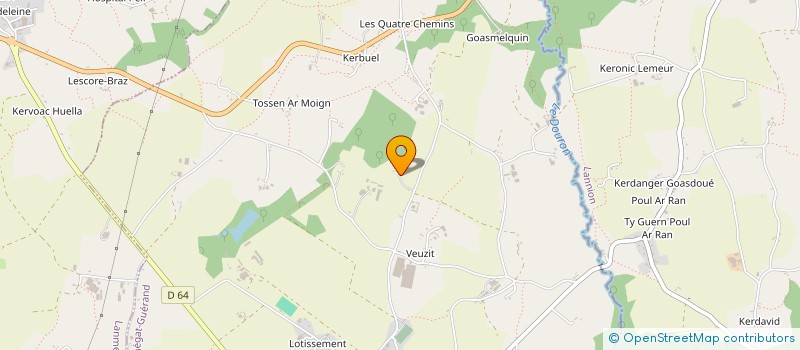 localisation de l'entreprise AJLP  MINIAC-MORVAN