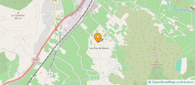 localisation de l'entreprise AJLR MATABIAU  CUERS