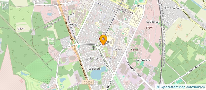 localisation de l'entreprise AJLS SARL à ORLEANS