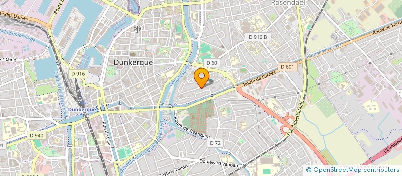 localisation de l'entreprise AJLV à DUNKERQUE