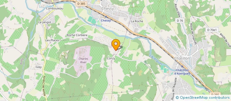 localisation de l'entreprise AJM  SAINT-GERMAIN-NUELLES