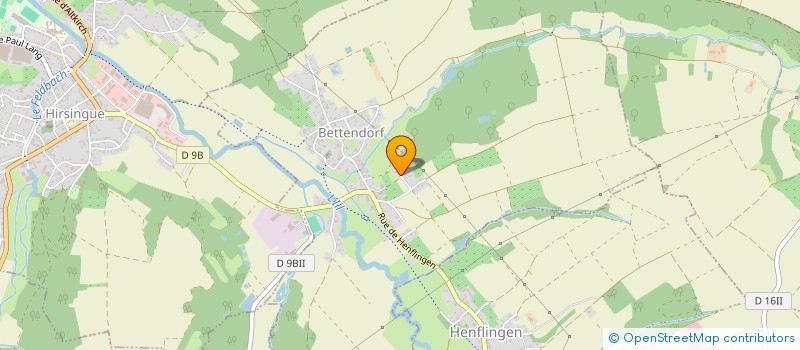 localisation de l'entreprise AJM  BETTENDORF