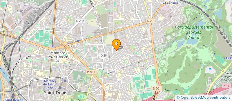 localisation de l'entreprise AJM à SAINT-DENIS