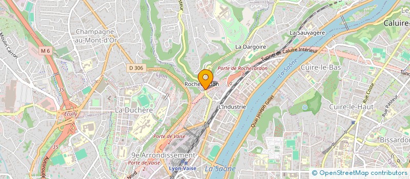 localisation de l'entreprise AJM  LYON