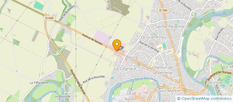 localisation de l'entreprise AJM CONSTRUCTIONS à NIORT