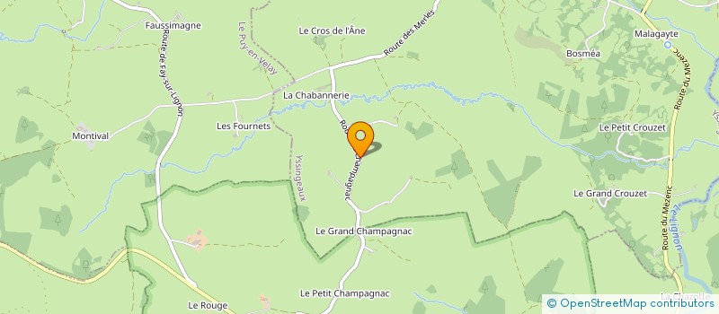 localisation de l'entreprise AJM & FAMILY INVESTISSEMENT  MAZET-SAINT-VOY