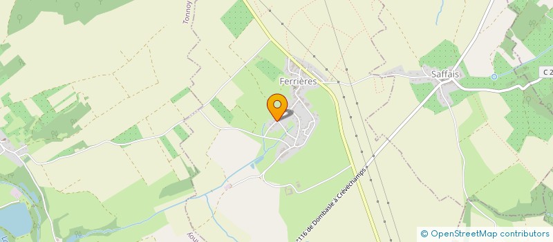 localisation de l'entreprise AJM INVEST  FERRIERES