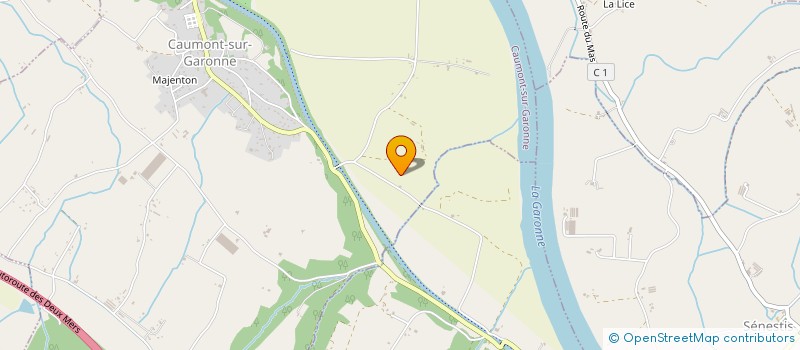 localisation de l'entreprise AJM PLUS  CAUMONT-SUR-GARONNE