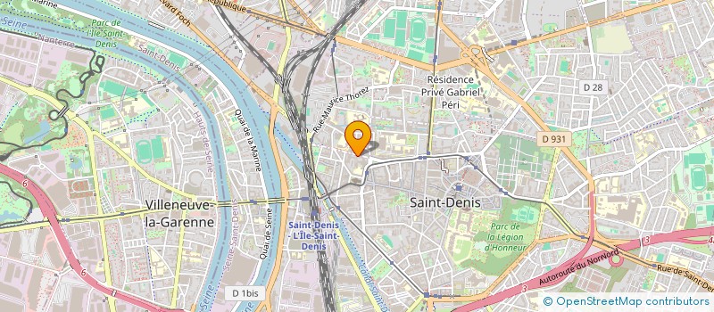 localisation de l'entreprise AJMC HOUESEKEEPING  SAINT-DENIS