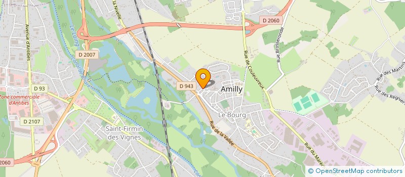 localisation de l'entreprise AJMG MIGENNES à AMILLY